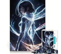 Neon Elegance Jigsaw Puzzles 1000 Pieces for Teenagers Brain Workout Toy Family Time Art Assembly Creative Gift (50x75cm)