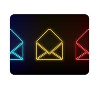 Neon Email Set Blanket Benjamin Tate Design Natural 120cm x 150cm