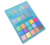 Neon Eye Shadow Makeup 15 Color High Pigment Rainbow Eye Shadow Makeup Tray Gift Colorful Powder Long Lasting 20