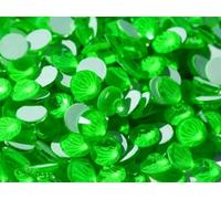 Neon Flat Back Crystals - Luminous Gems - EIMASS Flat Back Non Hotfix Rhinestones (Green Neon (ss30-6.5mm))