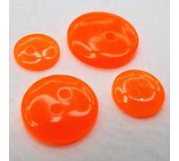 Neon Florescent Buttons 10mm 12mm 15mm 18mm Shirt Dress Craft Buy 2 4 Or 8 454D, 10mm Neon Orange, 8