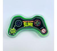 Neon Gamer Slime - Console Controller Shaped - Neon Colour Kids Party Bag Favours Loot Bag Fillers Lucky Dip Favours Stocking Fillers for Boys and Girls PS4 PS5 XBOX Nintendo Fortnite Minecraft