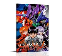 Neon Genesis EvangelionArt Canvas Print of Oil Paintings Reproduction Modern Canvas Print Artwork Abstract Landscape Pictures Printed on Canvas Wall Art for Home Office DecorationsFrame-style16x24inch