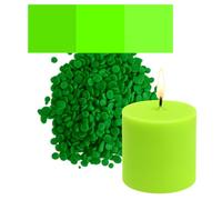 Neon Green Candle Dye 10 gram for Soy Candle Making - Highly Concentrated Candle Wax Dyes - Bekro Premium Color Dye Chips for Soy Wax, Beeswax, Paraffin
