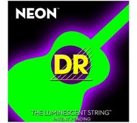Neon Green Hi Def Acoustic Guitar 011 050/Light Strings (Green)