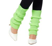 Neon Green Leg Warmers Adult