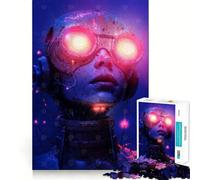 Neon Grit Teenagers Puzzles 1000 Piece Jigsaws Smart Game Calming Play Pattern Assembly Lovely Present (38x26cm)