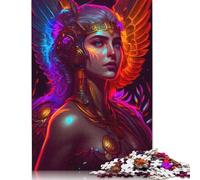 Neon Hera 500 Piece Jigsaw Puzzle Family Fun Jigsaws for Adults And Challenging Game,stress Relief Games And Unique Gifts 500pcs (52x38cm)