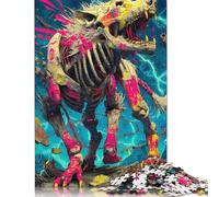 Neon Howl - The Last Guardian of Chaos Puzzle 1000 Piece Adult Jigsaw Puzzle Puzzles for Teenagers Gifts Educational Game Challenge Toy 1000pcs (75x50cm)