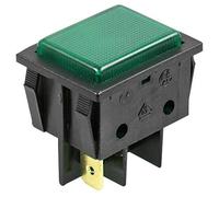 Neon Indicator, 240V, Green, 22X30Mm, Illumination Colour Green, Lamp Base Type Quick Connect, Lens Shape Rectangular, Product Range B7 Series, Supply Voltage 240V, Lamps, Lighting & Indicators