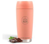 Neon Kactus 360° Travel Mug - Leakproof Insulated Coffee Mugs for Hot & Cold Drinks - Thermal Reusable Travel Cups, Fits Car Cup Holders 600ml (Pink Flamingo)