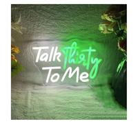 Neon lamp loanword Talking Thirty Me Me Sign neon 30th Birthday neon Light Party Decor