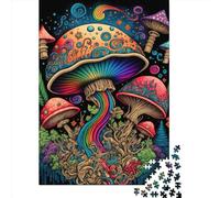 Neon-Landschaftspuzzle (16-teilig) - 1000 Teile - Quadratisches Puzzle für Erwachsene - Papierpuzzle - Das perfekte Weihnachtsgeschenk für Erwachsene - 38 x 26 cm / 1000 Teile