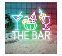 Neon Led Wall Decor For neon Sign Signs TIKI Bar For Wall Decoration The, Dimmable Lights(32cmx40cm)