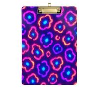 Neon Leopard Print Wallpaper for Nurses Acrylic Cute Football Softball Coach Wallpaper 9x12