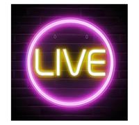 Neon light Mood Calming Lamp Letters Live neon Sign Decoration Lights Wall Bedroom Playroom(1)