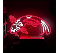 Neon light Neon Sign Fish Neon Koi Carp, Dimmable Light Sign, For Bedroom, Bar 23.7cm×42.5cm(UNE)