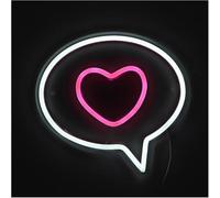 Neon Light Sign For neon Lamp Bubble with Heart for Sign for Powered Dimmable for Light