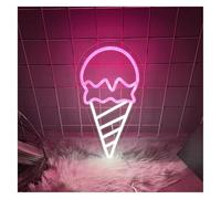 neon light sign For neon Sign for Ice Cream Car Decor Wall Decor for Dessert Store Bar 25cmx40cm