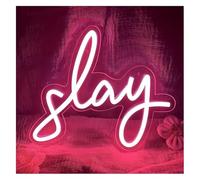 Neon Light Sign For neon Signs Powered for pink Slay for Sign Adjustable Lighting for Light For Bedroom