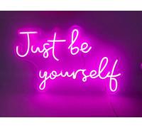 Neon Light Sign LED Good Vibes Night Lights USB Operated Decorative Marquee Sign Bar Pub Store Club Garage Home Party Decor