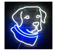 neon light sign Mood Calming Lamp Labrador Dog Image neon Lights Party