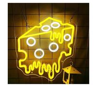 Neon lights decor Neon Signs with Cheese Logo apply to the decoration atmosphere of bakery