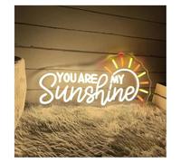 Neon Lights For Neon Light Decoration You are My Sunshine for neon Sign LED Powered for Wedding Home Nursery Engagement(50x23cm)