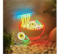 Neon Lights For neon Sign For Ramen Noodles Light For Restaurant Wall Decoration 45cm