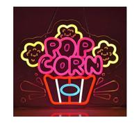 Neon Lights For neon Sign Popcorn Wall Hanging Decoration Snack Store Cinema