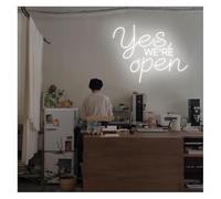 Neon Lights Neon Signs Decor Sign Yes We're Open
