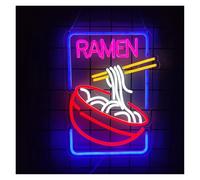 Neon Lights Ramen Time for neon Sign For Shop Decoration Poster Restaurant Kitchen 42cmх30.5cm