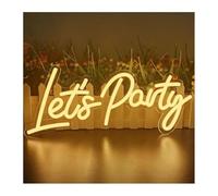 neon lights sign For neon Sign Party Decoration Let's for For