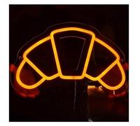Neon Lights Soothing Ambiance Neon Signs for Bakery Powered by Adjustable Brightness, Lights(A)