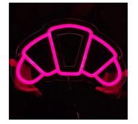 Neon Lights Soothing Ambiance Neon Signs for Bakery Powered by Adjustable Brightness, Lights(B)