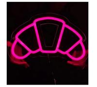 Neon Lights Soothing Ambiance Neon Signs for Bakery Powered by Adjustable Brightness, Lights(B)
