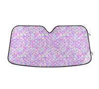 Neon Magic Heart Shaped Black Sunshade for car Windshield Foldable Reflective Windshield Automotive para sol para Ventana de casa