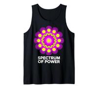 Neon Mandala 'Spectrum of Power' Design Tank Top