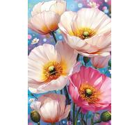 Neon Nectar: A Modern Illustrative Floral Notebook