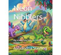 Neon Nibblers: Big scales, tiny toes, and prehistoric tickles.