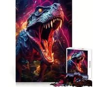Neon Nightmare Jigsaw Puzzles 1000 Piece for Teenagers Thought Toy Stress Release Precise Edge Perfect Present (38x52cm)