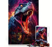 Neon Nightmare Jigsaw Puzzles 1000 Pieces for Adults Strong Logic Toy Stress Free Clear Edge Thoughtful Gift (50x75cm)