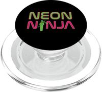 Neon Ninja I Electronic Raver Music DJ Festival Rave PopSockets PopGrip for MagSafe