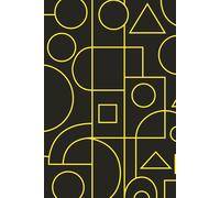 Neon Notebook - Abstract Minimalist Journal - Hardcover: Dark Geometric Aesthetic Writing Pad | Matte Softcover | 80 Lined Pages | High Quality Paper | Stylish Creative Gift