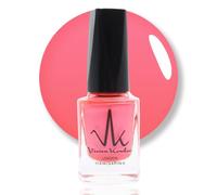 Neon Orange Classic Nail Polish Quick Drying Nail Varnish Long lasting No UV Need Vegan Nail Polish