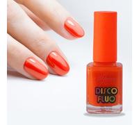 Neon Orange Nail Polish - Bright, Quick-Drying Long-Lasting Fluorescent Nail Paint - No UV Needed High-Gloss Finish for Acrylic Nails