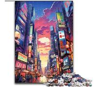 Neon Panda 1000 Pieces Jigsaw Puzzles For Teens And Adults, Challenging Game Toys Wall Decoration Unique Birthday And Xmas Gifts (50x75cm)