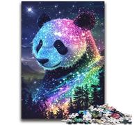 Neon Panda Jigsaw Puzzles for Teenagers 2000 Piece,Decompressing Intellectual Educational Toy Great Gifts And Toys (70X100cm)