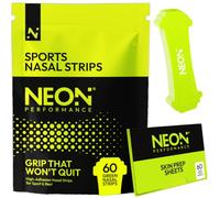 Neon Performance Nasal Strips 60 Pack Green | Nose Strips for Sport & Sleep