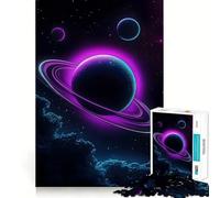 Neon Planet 1000 Piece Jigsaw Puzzles for Adults Jigsaw Recall Upgrade Quiet Calm Clear Cut Premium Gift (38x26cm)